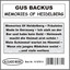 Memories Of Heidelberg cover